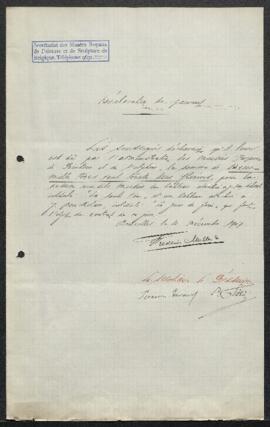 Dossier concernant la vente de la collection Hoogendyck chez Frederik Muller & cie (Amsterdam...