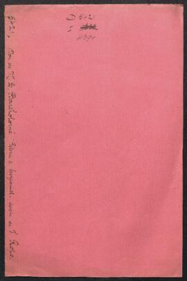Dossier concernant un dessin de Rops, Pèlerin à Sterpenich (inv. 4391), offert en don par Mme Léo...