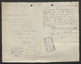 Dossier concernant un dessin de Barend van Orley représentant un Sujet de chasse, offert en vente...