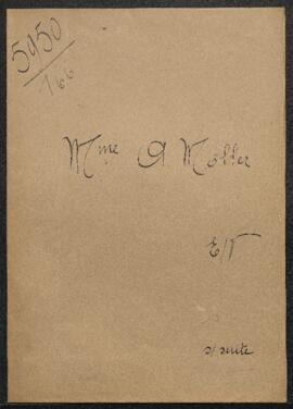Dossier concernant La visite de Jupiter et de Mercure chez Philémon et Baucis, esquisse de [Jacob...