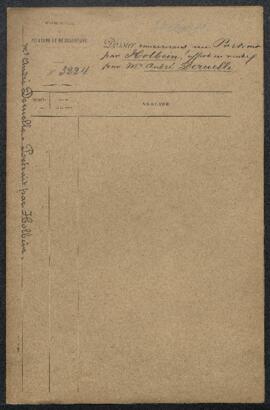 Dossier concernant un Portrait du seigneur de Humbelot, directeur de la monnaie à Bruges sous Cha...