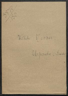 Dossier concernant un Buste de Anna Regina Kevenhüller sculpture non attribuée, demande de Mr Wil...