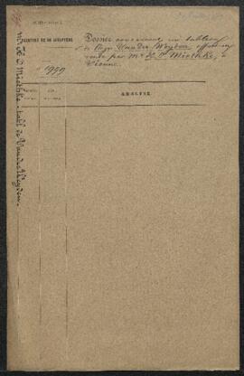 Dossier concernant un tableau de Rogier van der Weyden, offert en vente par le marchand d’art H. ...