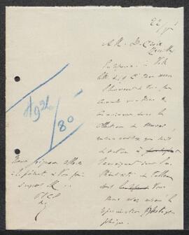 Dossier concernant une Madone tableau attribué à l’école flamande du XVIe siècle, Mr J. Decroix (...