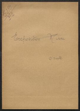 Dossier concernant une exposition rétrospective de Georges Minne à Paris et à Bâle.