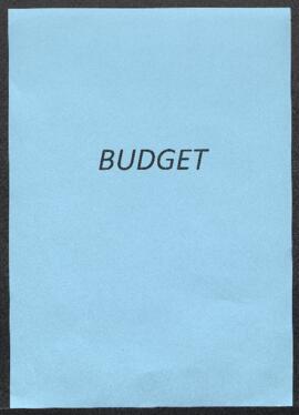 Dossier concernant le budget des Exercice 1899, 1900, 1901, 1902, 1903 et 1904 ainsi que la compt...