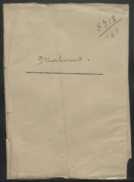 Dossier concernant la demande du Musée au bourgmestre de la ville de Malines, d’échanger trois ta...