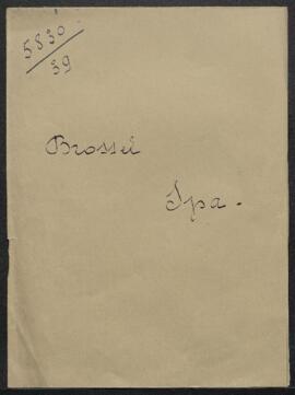 Dossier concernant les portraits de Sir Francis Greswicke, maire de Bristol, de Sir Henri Greswic...