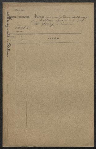Open original Document numérique