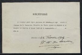 Dossier concernant un tableau attribué à Josse de Momper le Jeune avec personnages donnés à [Davi...