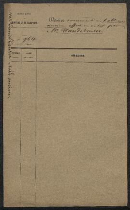 Dossier concernant un tableau gothique représentant une Scène d’exécution, offert en vente par Mr...