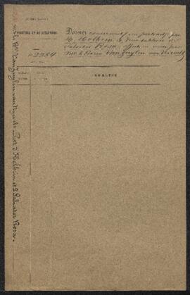 Dossier concernant un Portrait d’homme par Hans Holbein et deux Paysages par Salvator Rosa, offer...