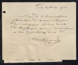 Dossier concernant deux volets d’un triptyque donné à Cornelis de Vos représentant l’un le père e...