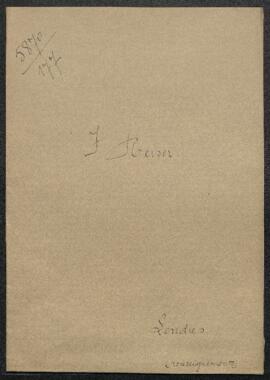 Dossier concernant le peintre Alexandre Robert, demande de renseignements de Mr Friedrich Reiser ...