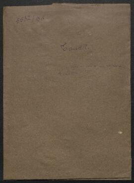 Dossier concernant un Paysage tableau de Camille Corot, offert en vente par Mr Taudel (Uccle). — ...