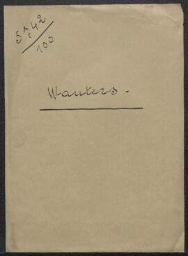 Dossier concernant les renseignements transmis par le Musée à Henri Wauters (Bruxelles) pour Osva...