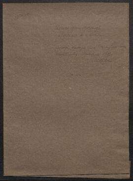 Lettre du marchand de tableaux Brandford Perin, propriétaire du magasin d’antiquités Serendipity ...