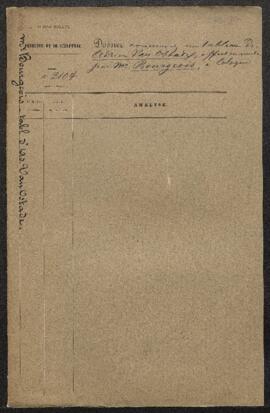 Dossier concernant un tableau attribué à Adrien van Ostade représentant un Intérieur de cabaret, ...