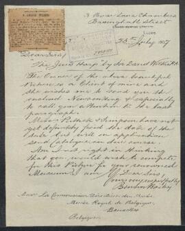 Dossier concernant The jews Harp tableau attribué à Sir David Wilkie, offert en vente par Mrs Put...