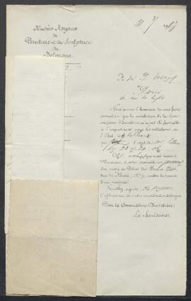 Dossier concernant un Portrait de vieille dame de la famille Balbi de Gênes, tableau attribué à A...