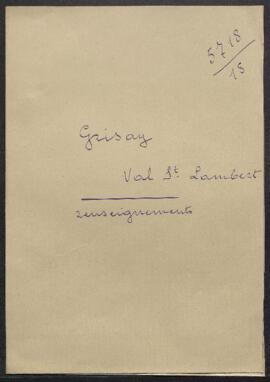 Dossier concernant la demande de Alfred Grisay, chargé de cours d’histoire de l’art à l’athénée d...