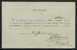 Dossier concernant un primitif représentant Une tête de Christ offert en vente par Auguste Vivrou...