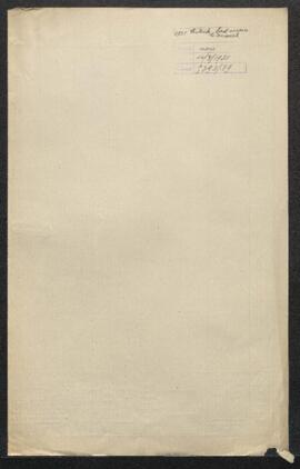 Dossier concernant une invitation à l'inauguration de l'exposition de John Crome le 6 avril 1921 ...