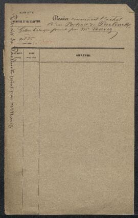 Dossier concernant l’acquisition pour la galerie Historique du Musée du Portrait de Paelinck par ...