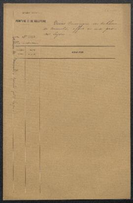 Dossier concernant un Portrait de seigneur peint par [Michiel Jansz. van] Mierevelt, offert en ve...