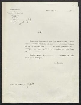 Dossier concernant Baldas (Strasbourg). — Sans suite.