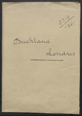 Dossier concernant plusieurs tableaux offerts en vente par l’entremise de Mr Buckland (Angleterre...