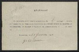 Dossier concernant un Portrait de l'école flamande ou hollandaise, offert en vente par l'encadreur P. Gonthier (Ixelles). — Sans suite.