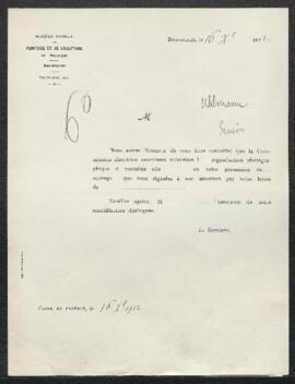 Dossier concernant un tableau de Pieter van Mool [Mol] représentant Saint Jérôme devant une caver...
