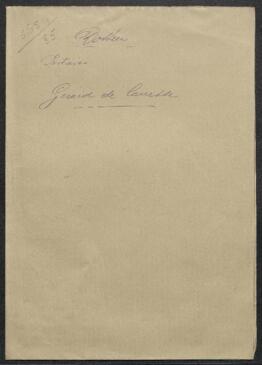 Dossier concernant la demande de renseignements du Dr Jan C. Heyligers (Pays-Bas, La Haye) désirant savoir si la Belgique possède des œuvres de [Paul] Cézanne.