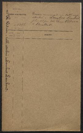 Dossier concernant un tableau attribué à Lambert Lombard, offert en vente par Thomas Kitson (Ixel...