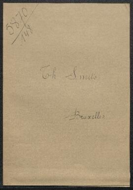 Dossier concernant une Madeleine repentante, auteur non spécifié, demande de renseignements de Mr...