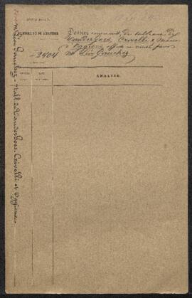 Dossier concernant sept tableaux anciens présentés en vente par Léon Gauchez (France, Paris), à s...