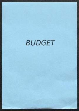 Dossier concernant le budget et la comptabilité de l’Exercice 1896