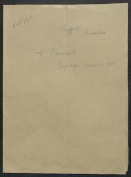 Dossier concernant un Paysage, tableau de Kerstian de Keuninck, offert en vente par Léon Seyffers...