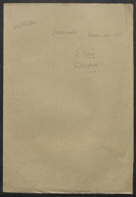 Dossier concernant une collection de tableaux dont quatre Le Nain [prénom ?] et un Adam Willaerts...