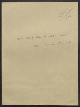 Dossier concernant un grand tableau de Paul de Vos Les Oiseaux de basse cour offert en vente publ...
