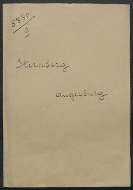 Dossier concernant un Chasseur, statuette en bois, offerte en vente par Otto Sternberg (Allemagne...