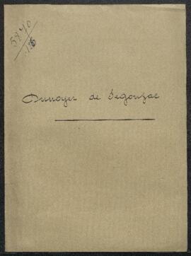 Dossier concernant la demande d’achat d’un tableau de Dunoyer de Segonzac par le Musée. — Demande...