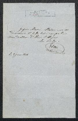 Dossier concernant un tableau de Willem van Mieris, offert en vente par Héris. — Sans suite.