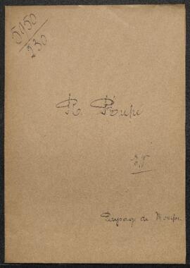 Dossier concernant un Paysage, tableau signé de Frans de Momper, offert en vente par Mr R. Poupé ...