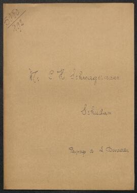Dossier concernant un Paysage, tableau de Lodewijk De Vadder, offert en vente par Mr C.H. Schwage...