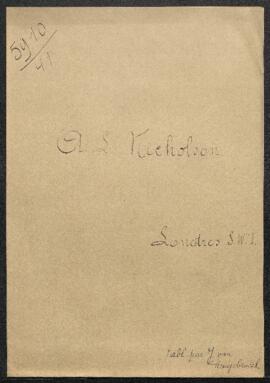 Dossier concernant un Portrait de William Hyde, Earl de Clarendon, tableau de J[an] van Ruysbroec...