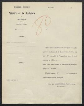 Dossier concernant un Portrait de Guillaume III, Prince d'Orange à l'âge d'onze ou douze ans, off...