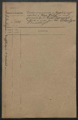 Dossier concernant un triptyque attribué à Van Orley dont le panneau central représente L’adorati...