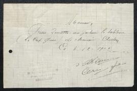 Dossier concernant un Cap Gris Nez, tableau de Henri Arden, offert en vente par l'artiste via le ...
